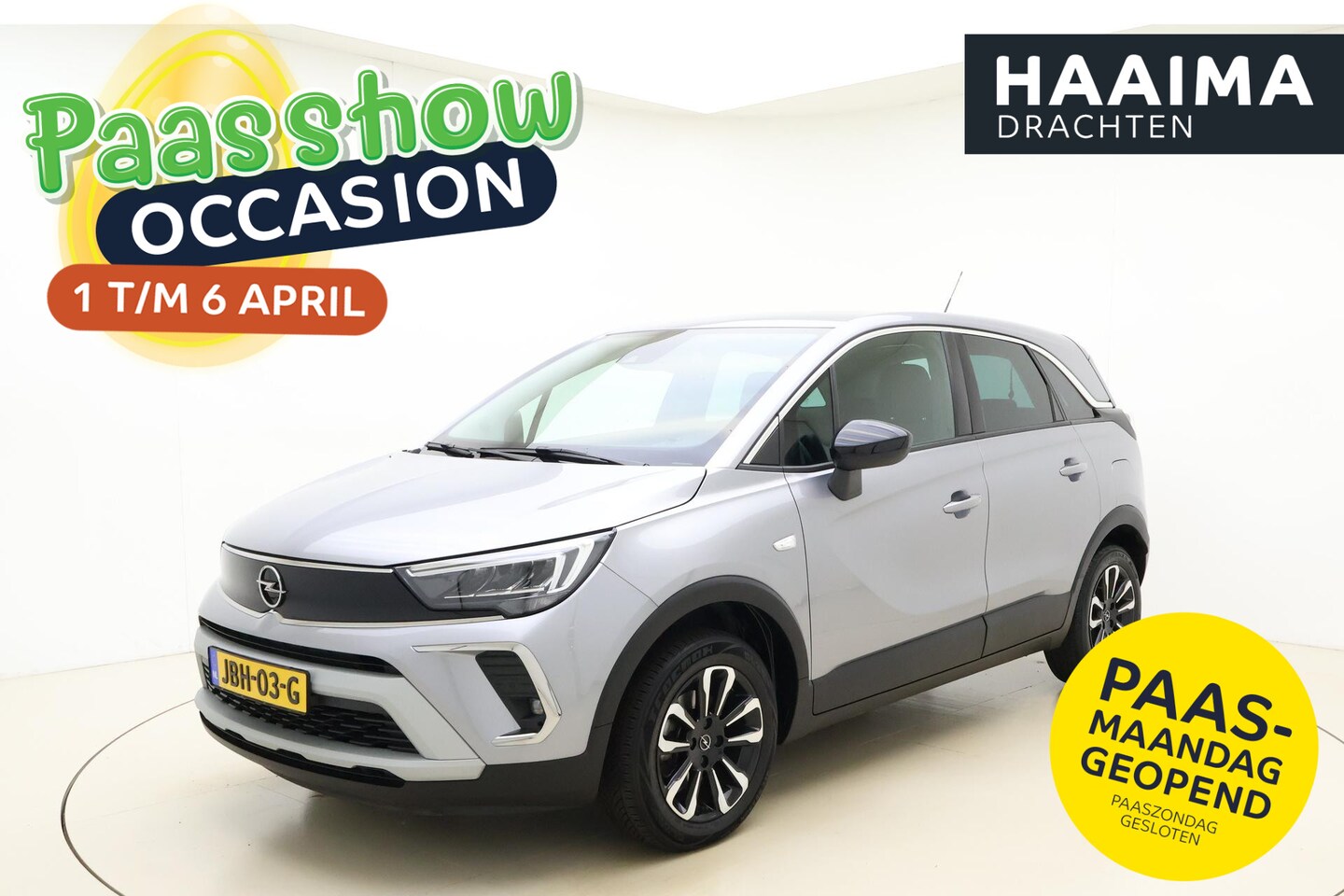 Opel Crossland - 1.2 Turbo 130pk Elegance | Automaat | Navigatie | Climate Control | Camera | Cruise Contro - AutoWereld.nl
