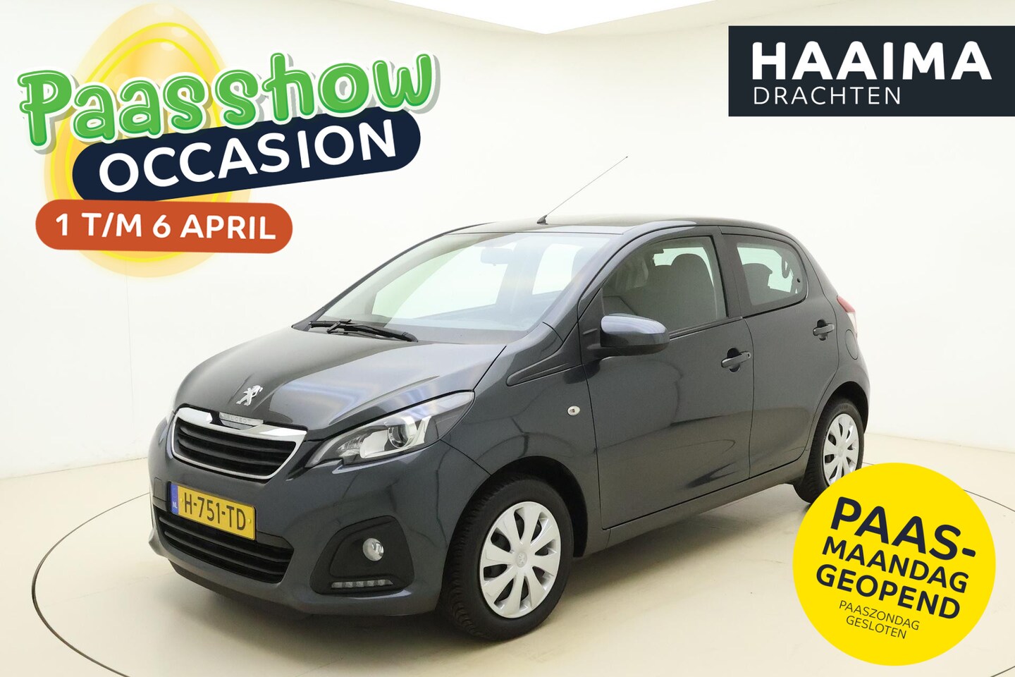Peugeot 108 - 1.0 e-VTi Active | 5-Deurs | Airco | DAB+ | Elektrische Ramen Voor | Centrale Deurvergrend - AutoWereld.nl