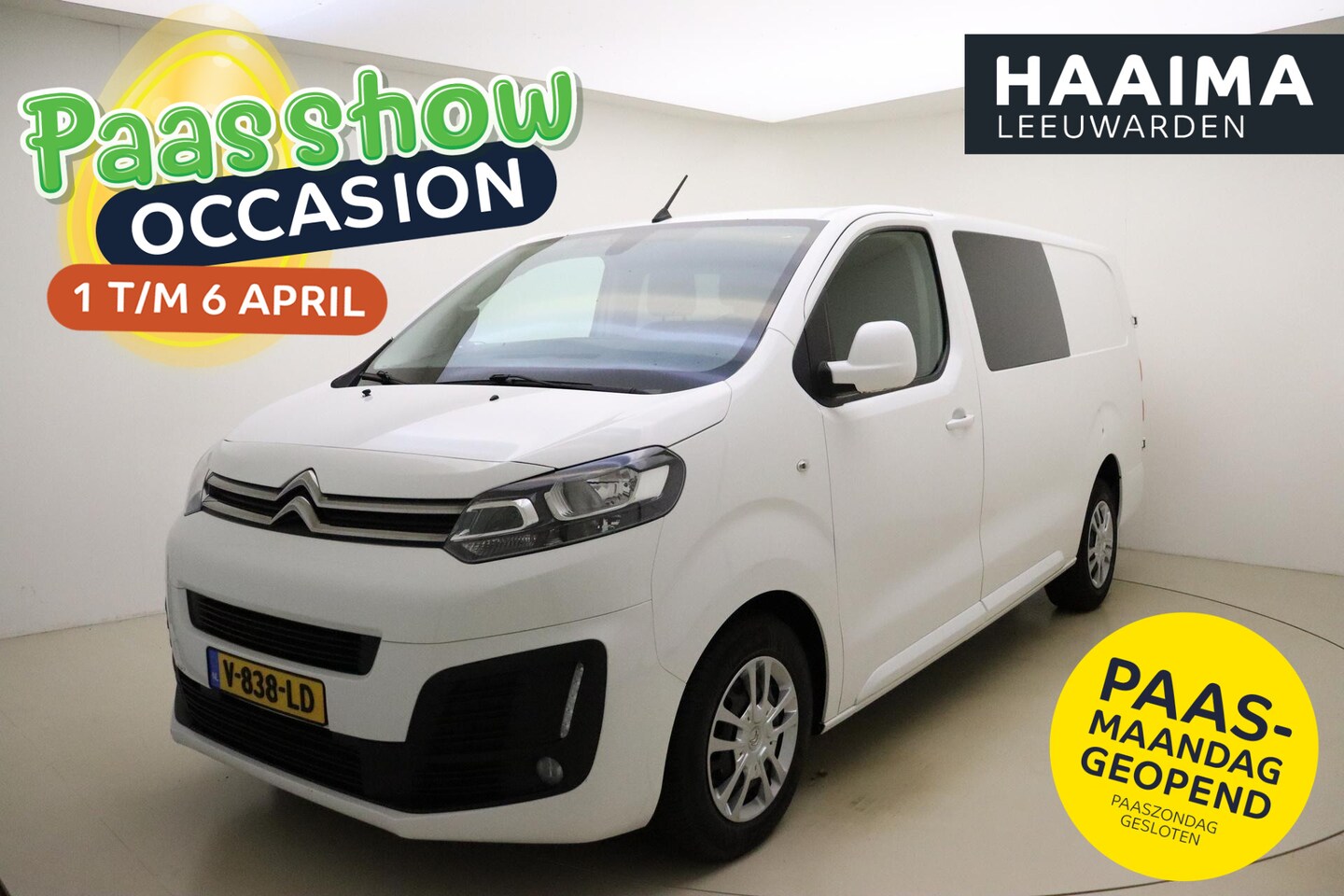 Citroën Jumpy - 2.0 BlueHDI 120 Business XL DC S&S | Trekhaak | Navigatie | Weinig kilometers | 5 zitplaat - AutoWereld.nl