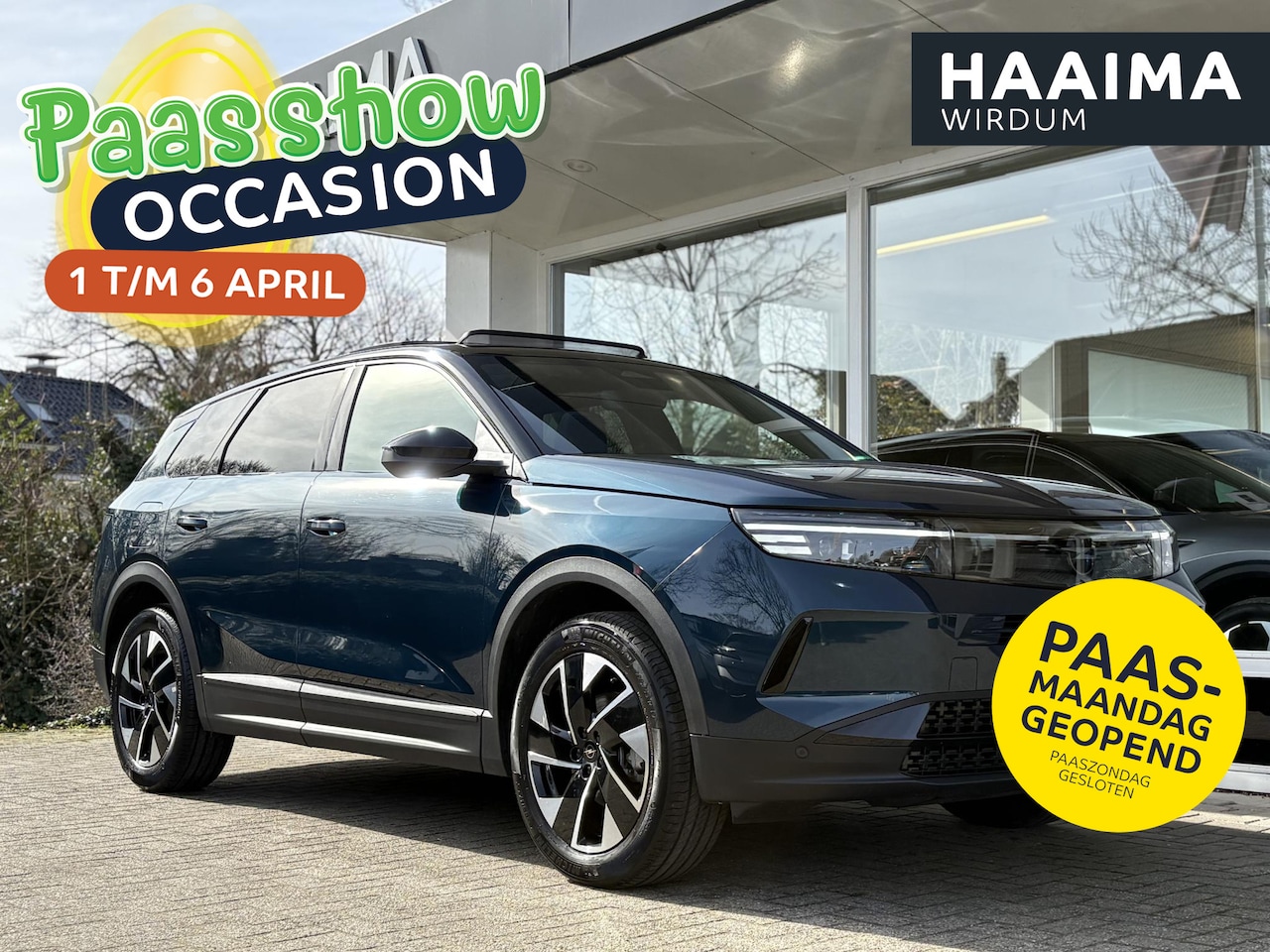 Opel Grandland - Hybrid Automaat GS | Focal Audio | Elektr. achterklep | Schuif-/ kanteldak | AGR Comfortst - AutoWereld.nl