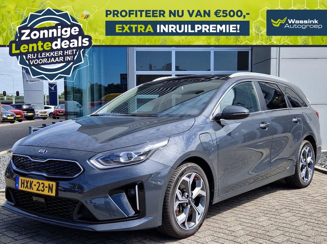 Kia Cee'd Sportswagon - Ceed 1.6 GDI PHEV 141pk AUTOMAAT ExecutiveLine | LENTEDEALS | Lederen bekleding | Panorama - AutoWereld.nl