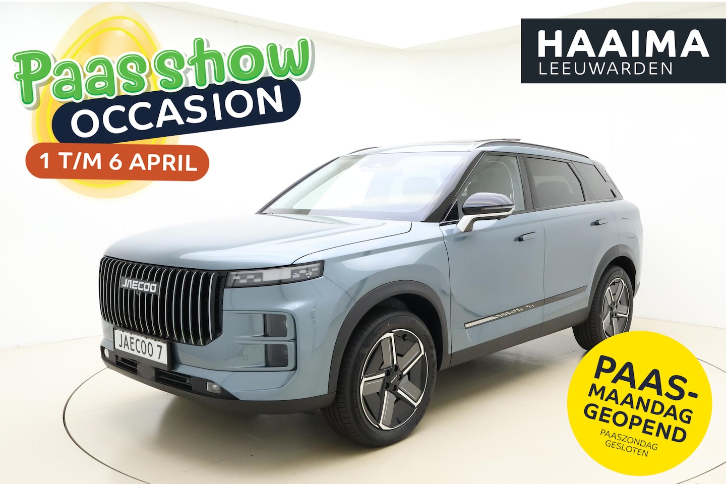 Jaecoo 7 - 1.5 GDI SHS-P Exclusive | RIJKLAAR | Glazen schuif-/ kanteldak | 7 jaar garantie tot 150.0 - AutoWereld.nl