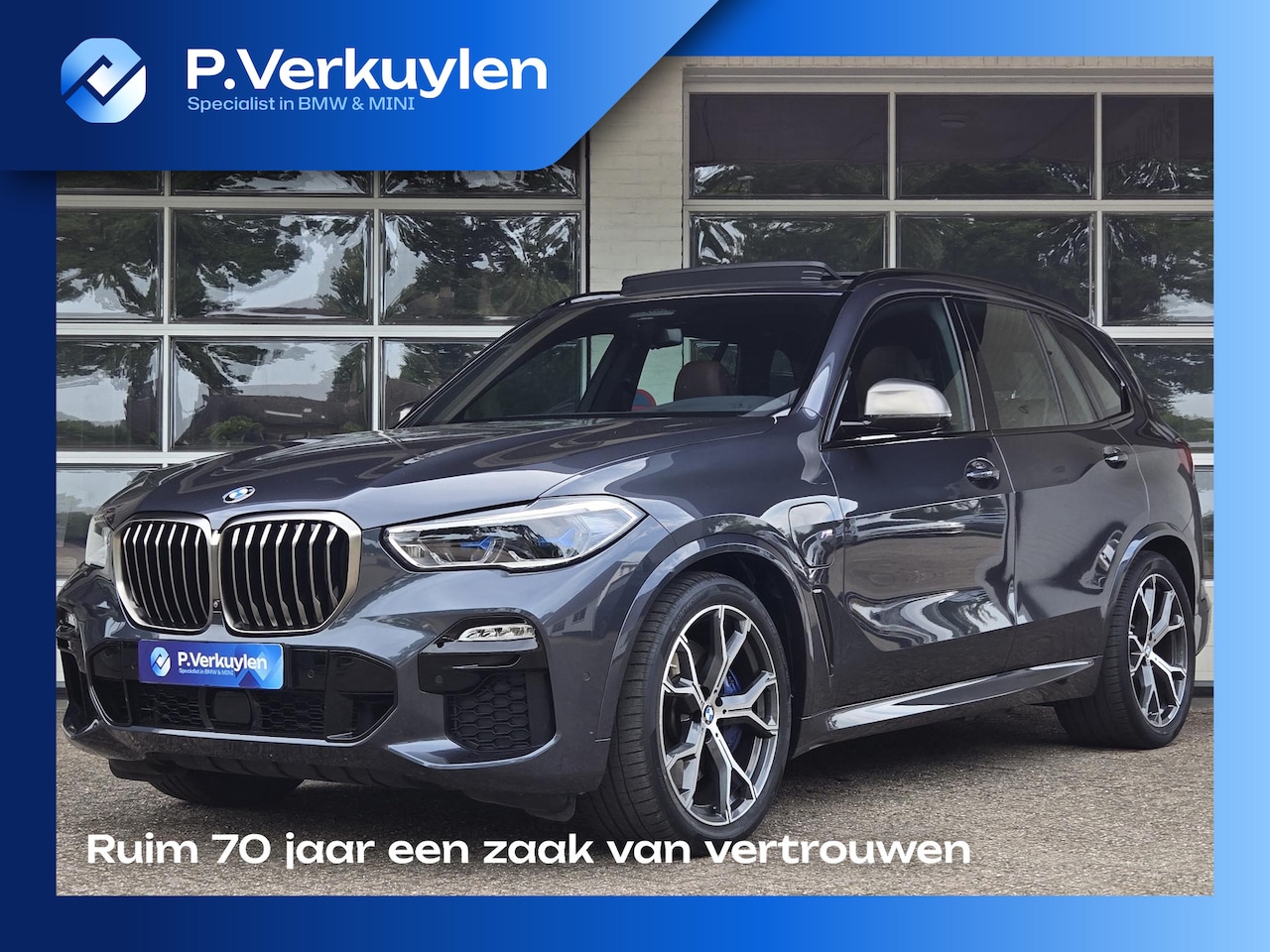 BMW X5 - XDRIVE45E M SPORT | DRIVING PROFF. | PANORAMA | 360 CAMERA | SPORTSTOELEN | LASER | TREKHA - AutoWereld.nl