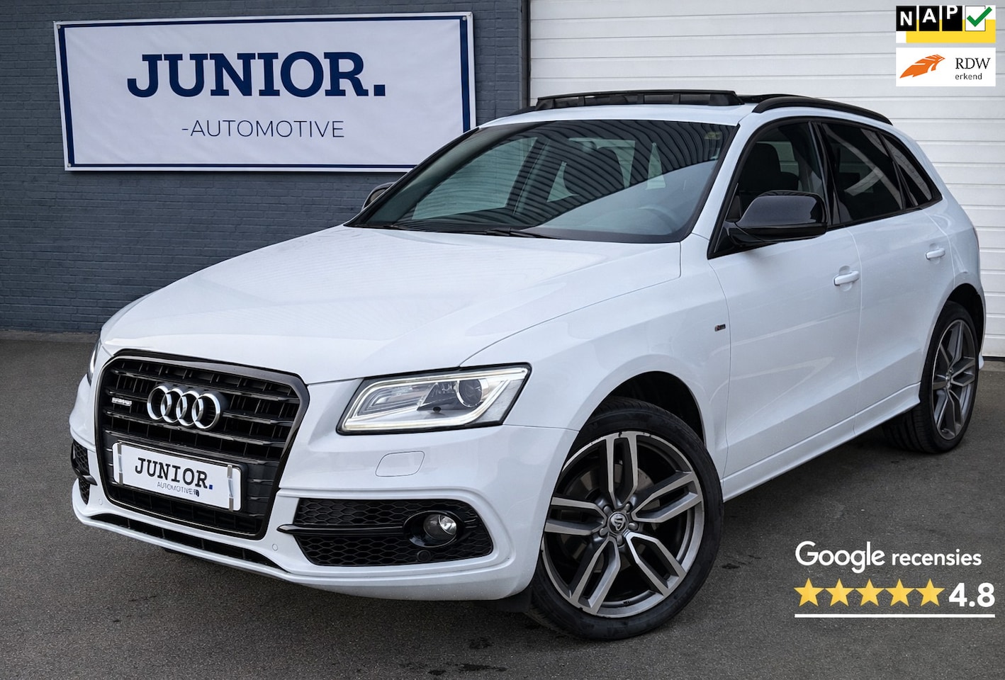 Audi Q5 - 2.0 TFSI quattro Adrenalin Sport PANO/3XS-LINE/CAMERA/CRUISE/PDC - AutoWereld.nl