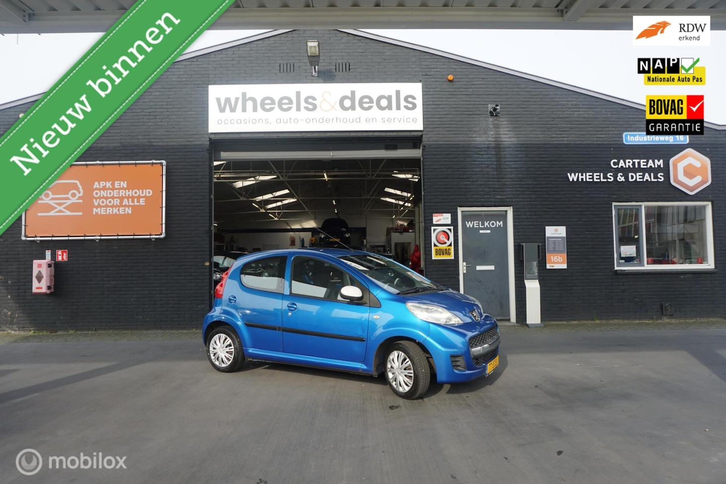 Peugeot 107 - 1.0-12V XS 1.0-12V XS - AutoWereld.nl