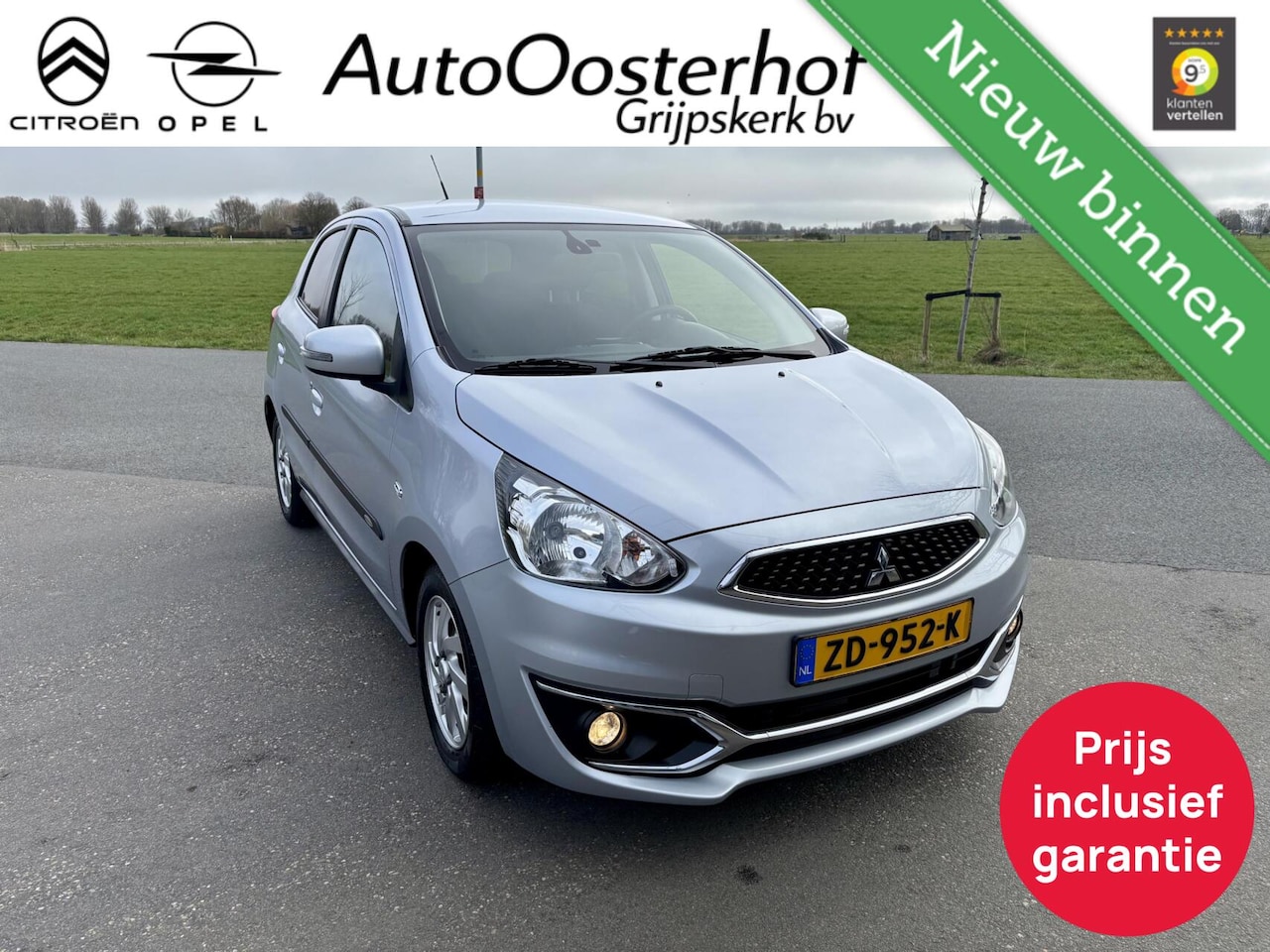 Mitsubishi Space Star - 1.2 80pk Advance luxe All-in Prijs - AutoWereld.nl