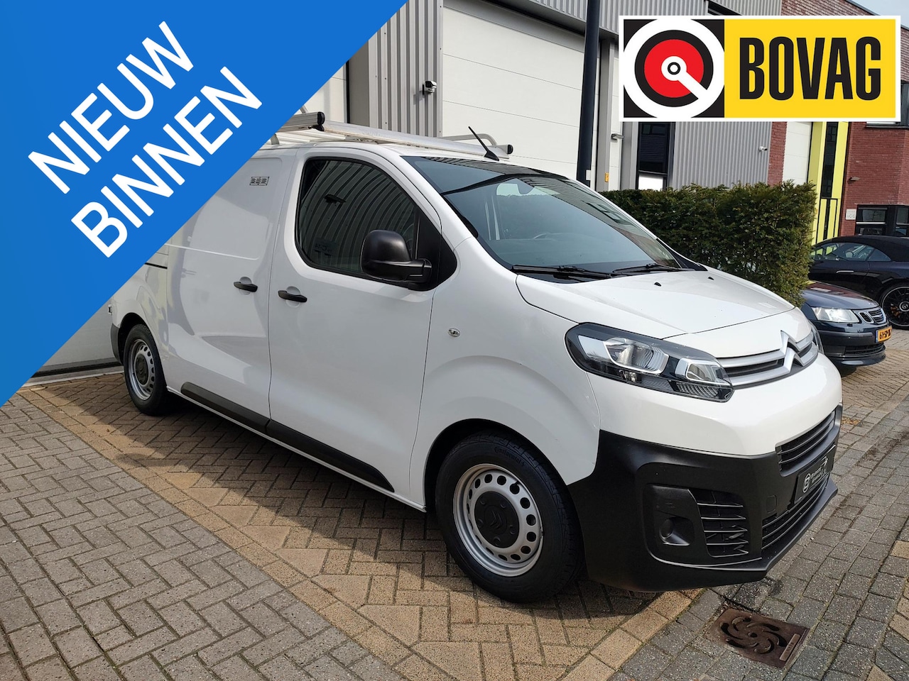 Citroën Jumpy - 1.5 BlueHDI 100 L2 Imperiaal Werkkasten Cruise-Control Lane-Detectie Airco - AutoWereld.nl