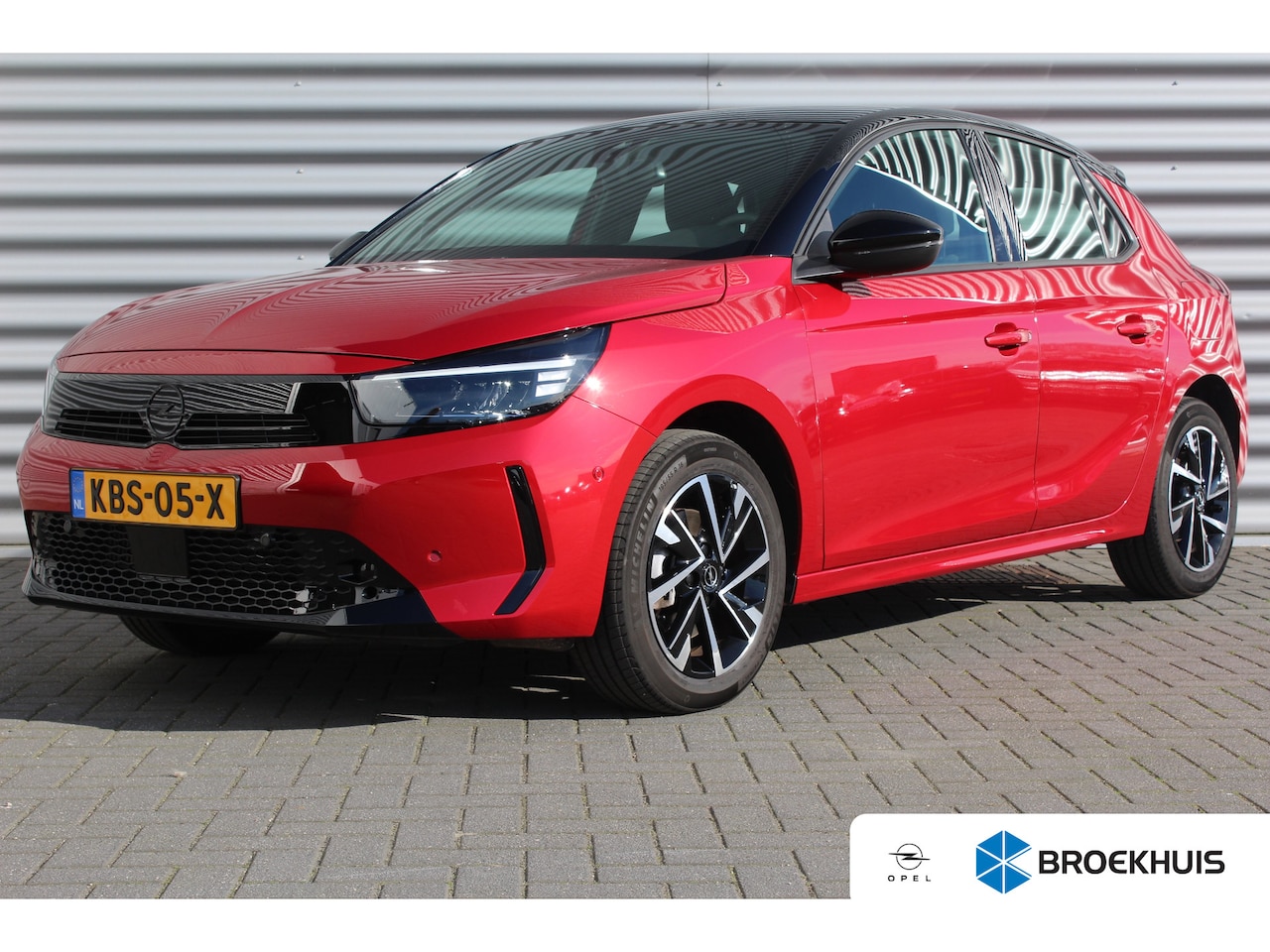 Opel Corsa - 1.2 TURBO 100PK GS AUTOMAAT / NAVI / LEDER / AIRCO / LED / PDC / 16" LMV / CAMERA / 1E EIG - AutoWereld.nl