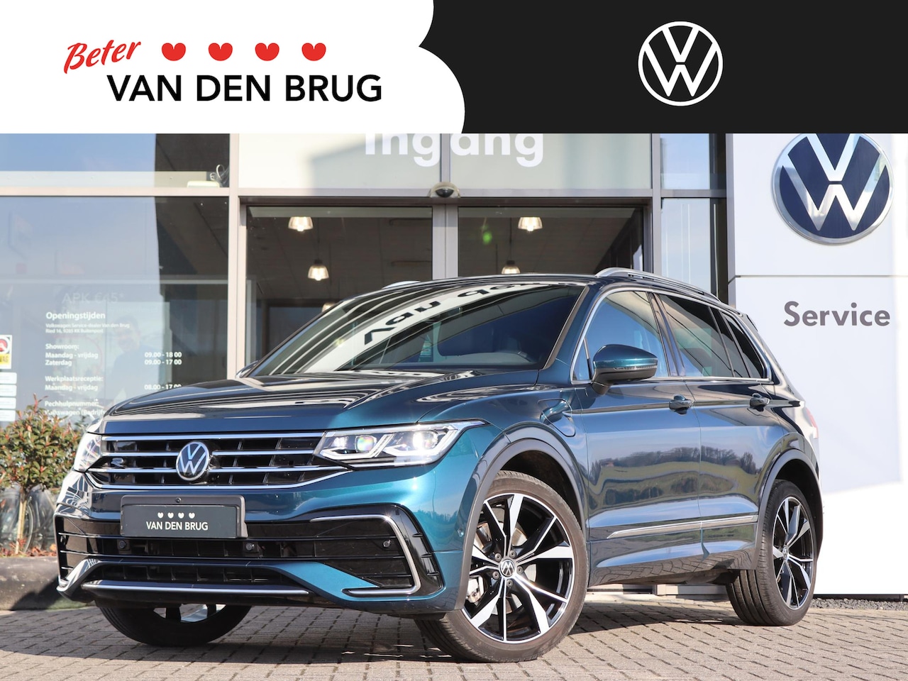 Volkswagen Tiguan - 1.4 TSI 245 pk DSG eHybrid R-Line | Navigatie | Led Matrix | App Connect | Stoel + Stuurve - AutoWereld.nl