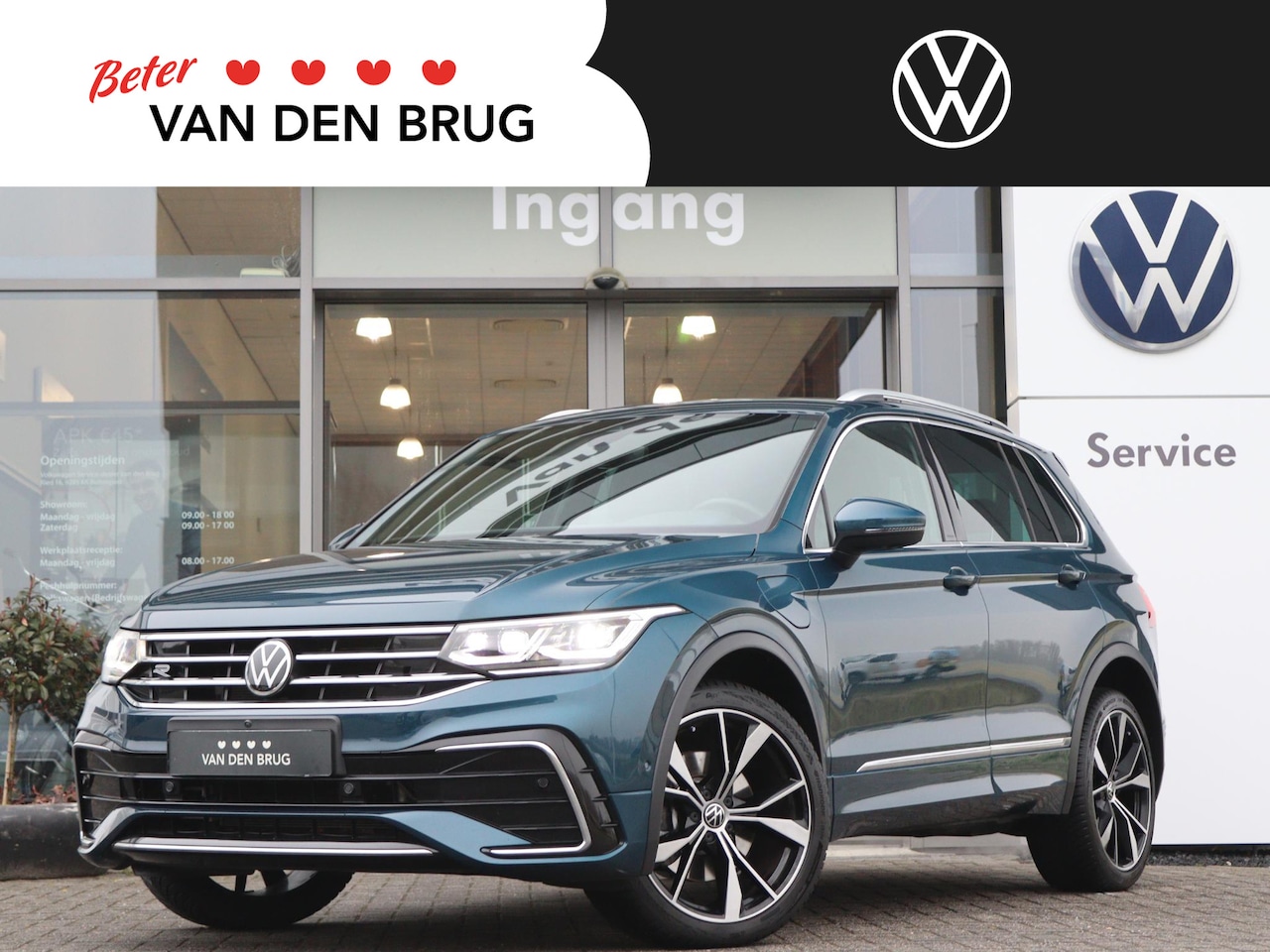 Volkswagen Tiguan - 1.4 TSI 245 pk DSG eHybrid R-Line | Panorama Dak | Matrix Led | ACC | 360 Camera | App Con - AutoWereld.nl