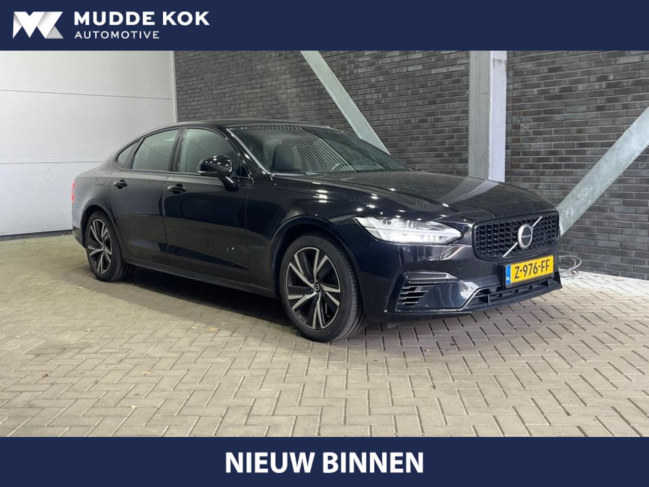 Volvo S90 - T8 AWD R-Design | Trekhaak | ACC | Vol-Leder | Ventilatie | Stoel+Stuurverwarming | Camera - AutoWereld.nl