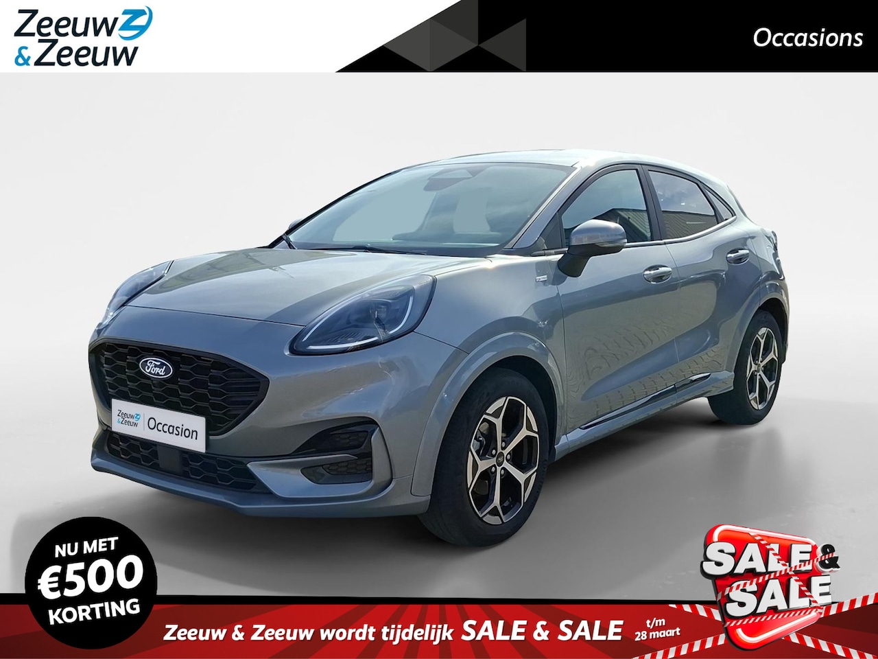 Ford Puma - 1.0 EcoBoost Hybrid ST-Line 125pk | Stoel- stuur en voorruitverwarming | Navigatie | Cruis - AutoWereld.nl