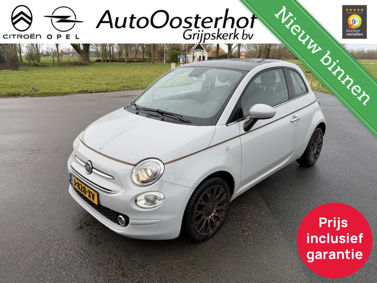 Fiat 500 - 1.2 4cil 69pk Collezione UNIEK All-in Prijs - AutoWereld.nl