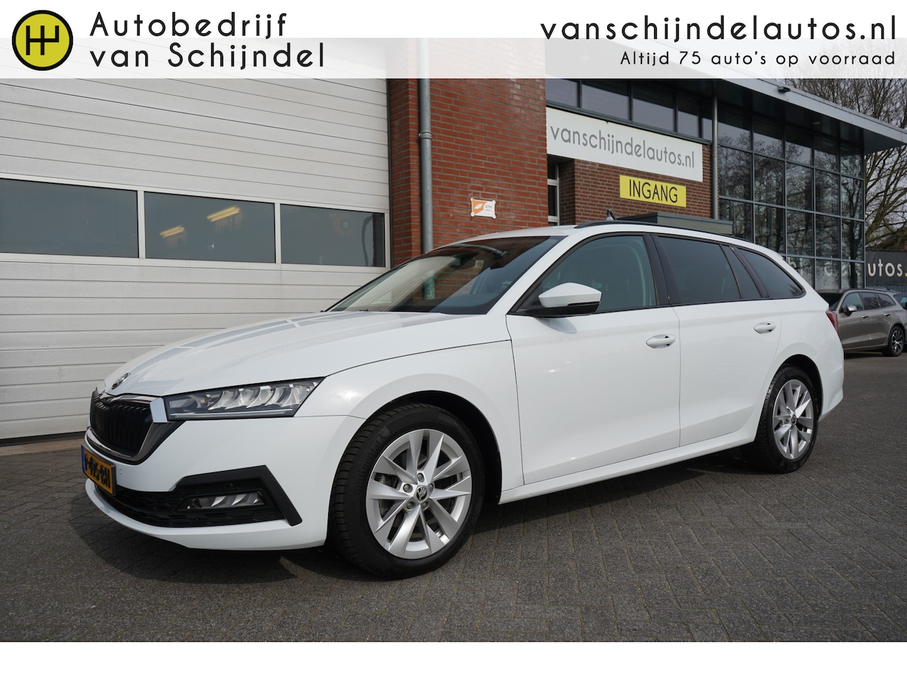 Skoda Octavia Combi - 1.0 TSI BUSINESS EDITION ORIGINEEL NL DEALER ONDERHOUDEN CAMERA VIRTUEEL COCKPIT ANDROID/A - AutoWereld.nl