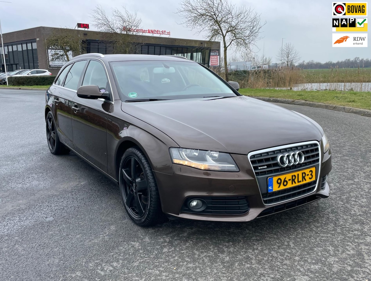 Audi A4 Avant - 2.0 TFSI quattro Pro Line Business 2.0 TFSI quattro Pro Line Business, 211pk, Aut, Trekhaak, Cruise/Climate, Pdc, Navi, Geen - AutoWereld.nl