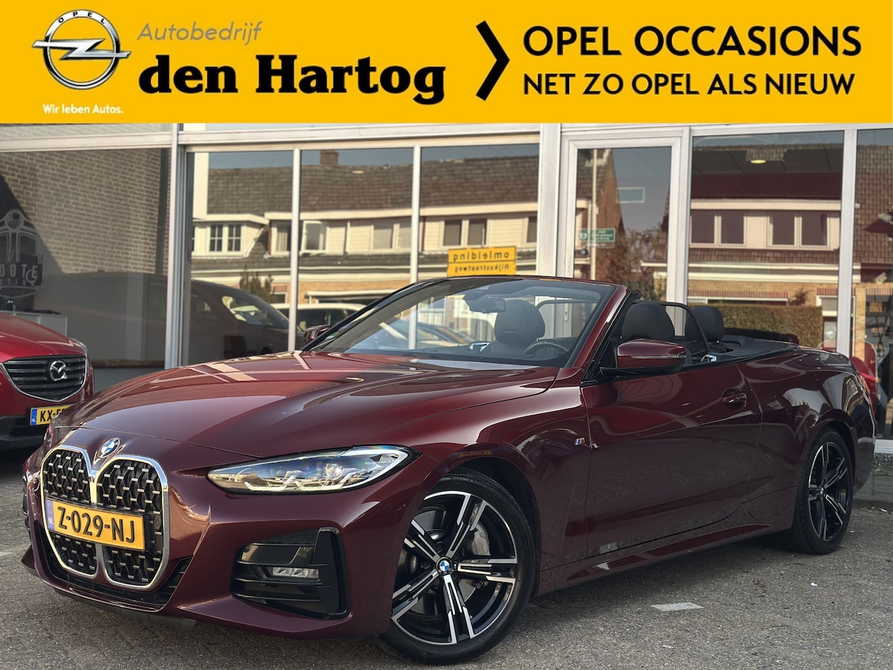 BMW 4-serie Cabrio - 430i High Executive Leder/AIRSCARF/Head-up display. - AutoWereld.nl