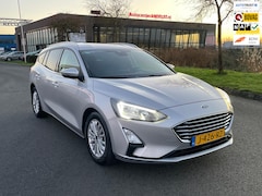Ford Focus Wagon - 1.0 EcoBoost Hybrid Titanium X Business, Cam, Navi, Cruise/Climate, LED, Lmv, Pdc, 1e eig