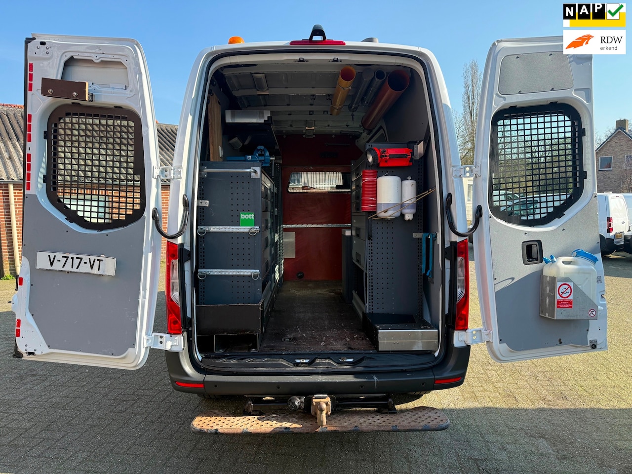Mercedes-Benz Sprinter - 314 2.2 CDI L2H2 servicewagen bott inrichting 230v omvormer en standkachel - AutoWereld.nl