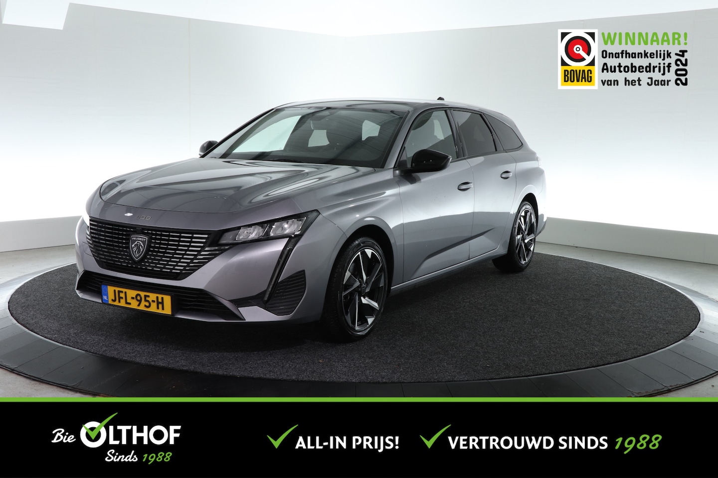 Peugeot 308 SW - 1.2 Hybrid 136 Allure | ADAP. CRUISE | CAMERA | CARPLAY | - AutoWereld.nl