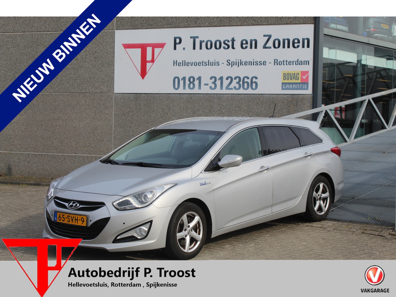 Hyundai i40 Wagon - 1.6 GDI Blue i-Vision MEENEEMPRIJS/HANDELSPRIJS/EXPORTPRIJS APK TOT 16-09-2026 - AutoWereld.nl