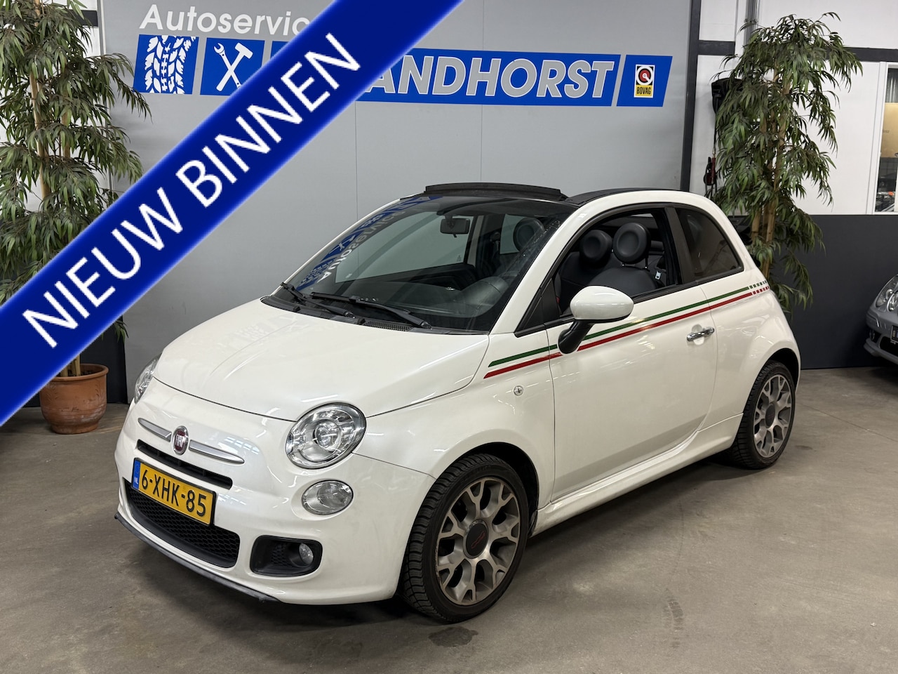 Fiat 500 C - 0.9 TwinAir Turbo 500S // Abarth Pakket // Xenon // half leer // ECC - AutoWereld.nl