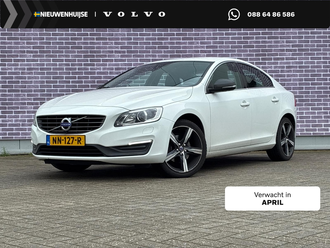 Volvo S60 - 1.5 T3 Nordic+ | Lederen Bekleding | Trekhaak | Xenon | 18" | Standkachel | Stoelverwarmin - AutoWereld.nl