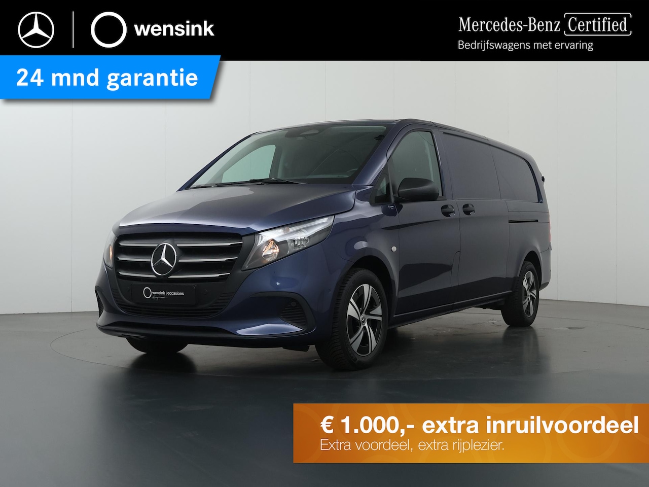 Mercedes-Benz Vito - 116 CDI L3 Select | Lederen Stuurwiel | Trekhaak 2500kg | Verwarmde Bestuurders Comfortsto - AutoWereld.nl
