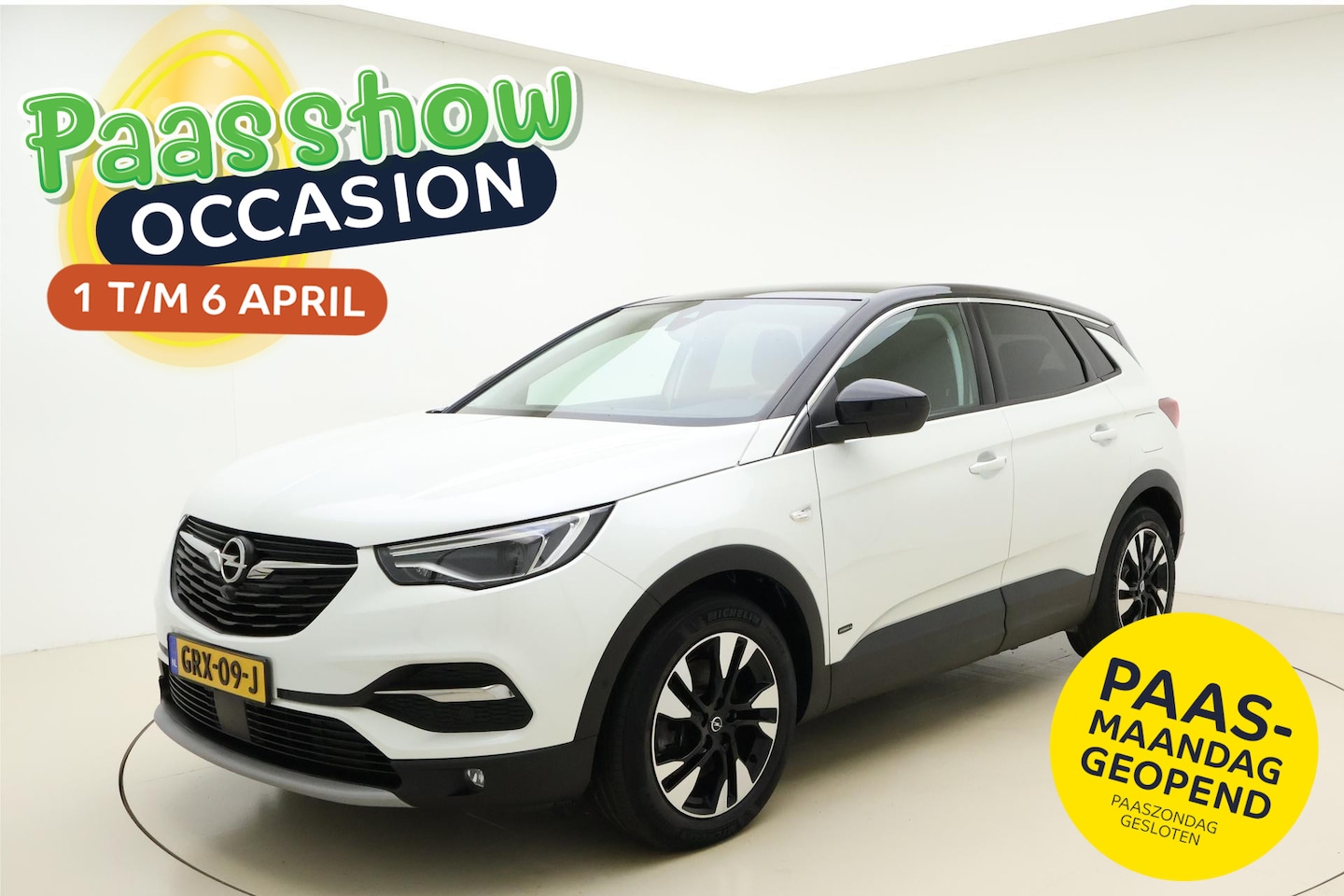 Opel Grandland X - 1.6 Turbo 300pk Hybrid4 Elegance | Navigatie | Keyless | Camera | Parelmoer kleur | Electr - AutoWereld.nl