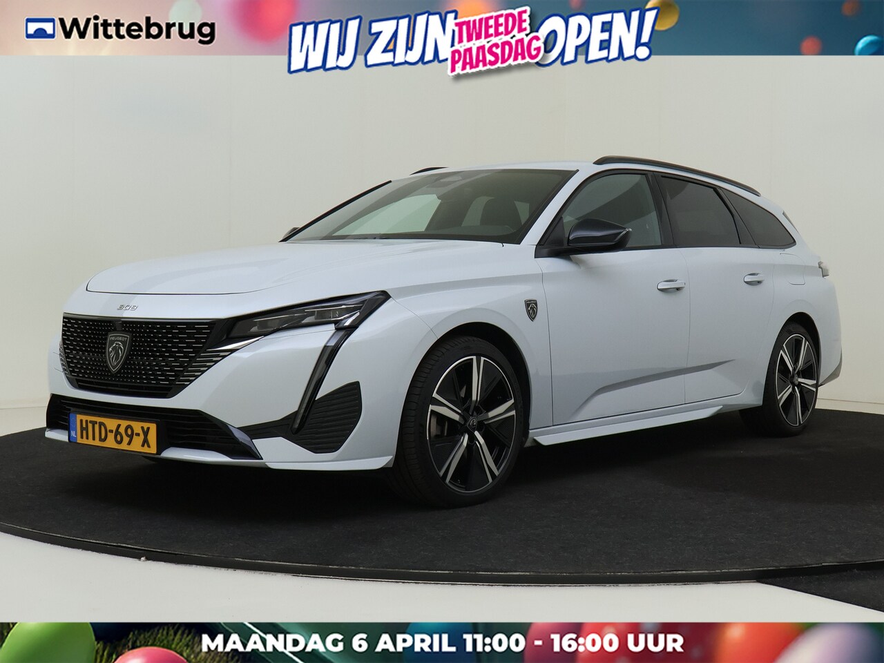 Peugeot 308 SW - 1.6 Plug-in Hybrid 225 GT UITVERKOOP| Sensoren Voor + Achter | 360 Graden Camera | Navigat - AutoWereld.nl