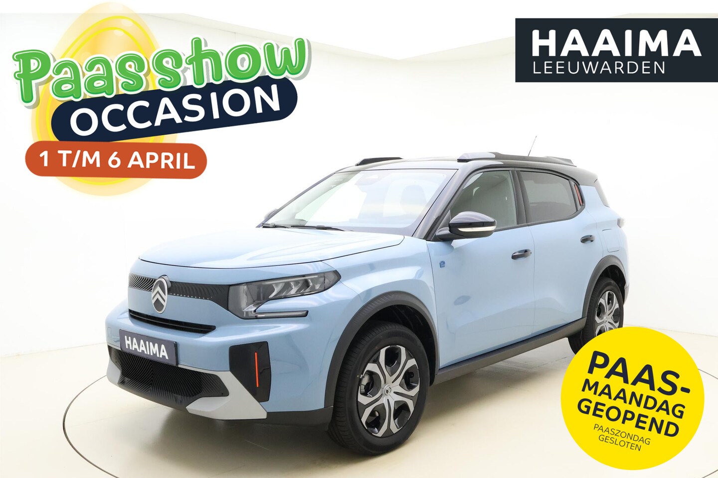 Citroën Ë-C3 Aircross - Plus 113pk 44 kWh 100% Elektrisch | Camera | Airco | Cruise Control | Bluetooth | Two Tone - AutoWereld.nl