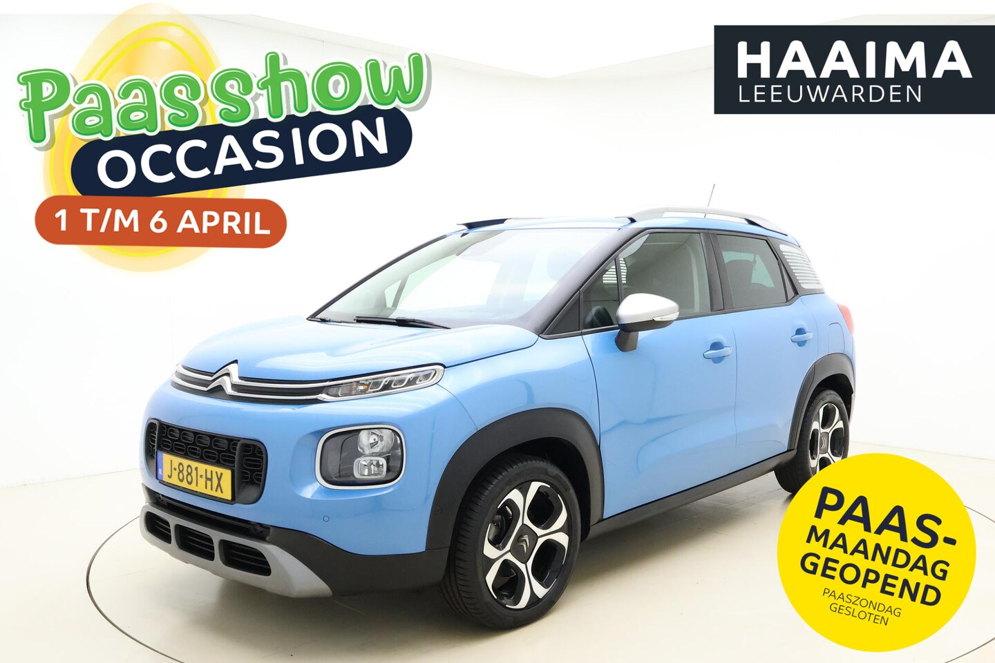 Citroën C3 Aircross - 1.2 PureTech S&S Shine 110 PK | Navigatie | Climate control | Head-up Display | Keyless | - AutoWereld.nl