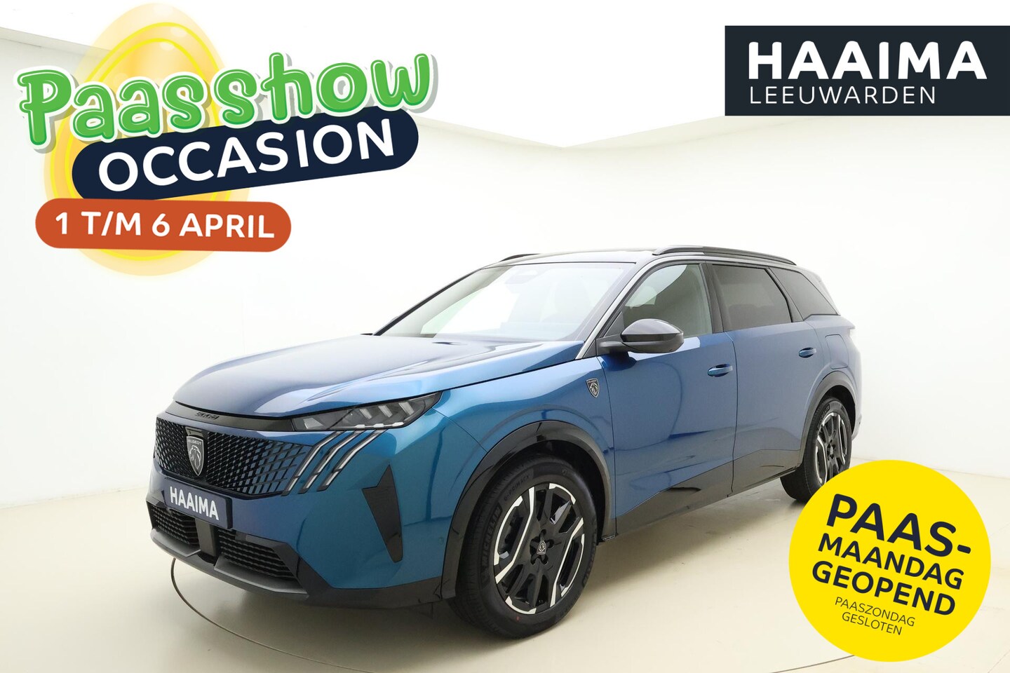 Peugeot e-5008 - GT Avantage 73 kWh 100% | Bekleding Alcantara®/kunstleder | Panoramisch schuifdak Pack | S - AutoWereld.nl