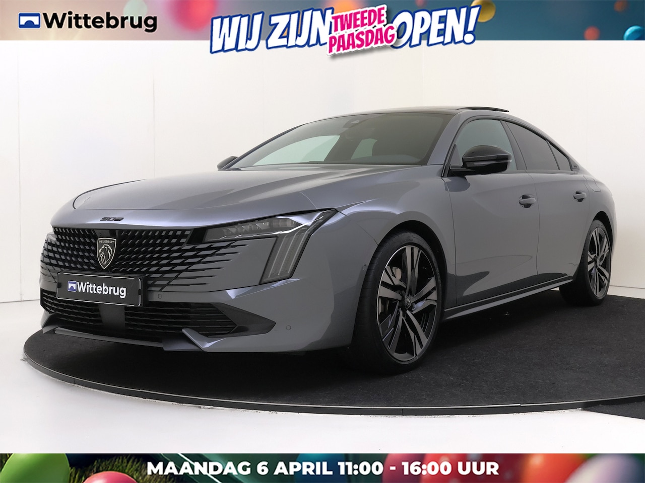 Peugeot 508 - 1.6 HYbrid 225 GT | Night Vision | Pack Audio | Schuifdak | Adaptive Suspension | - AutoWereld.nl