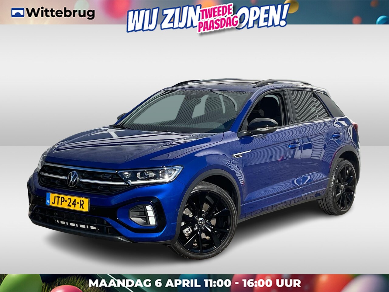 Volkswagen T-Roc - 1.5 TSI R-Line Business / Black Style / Panoramadak / Matrix-Led / 19'' LMV / VW - AutoWereld.nl