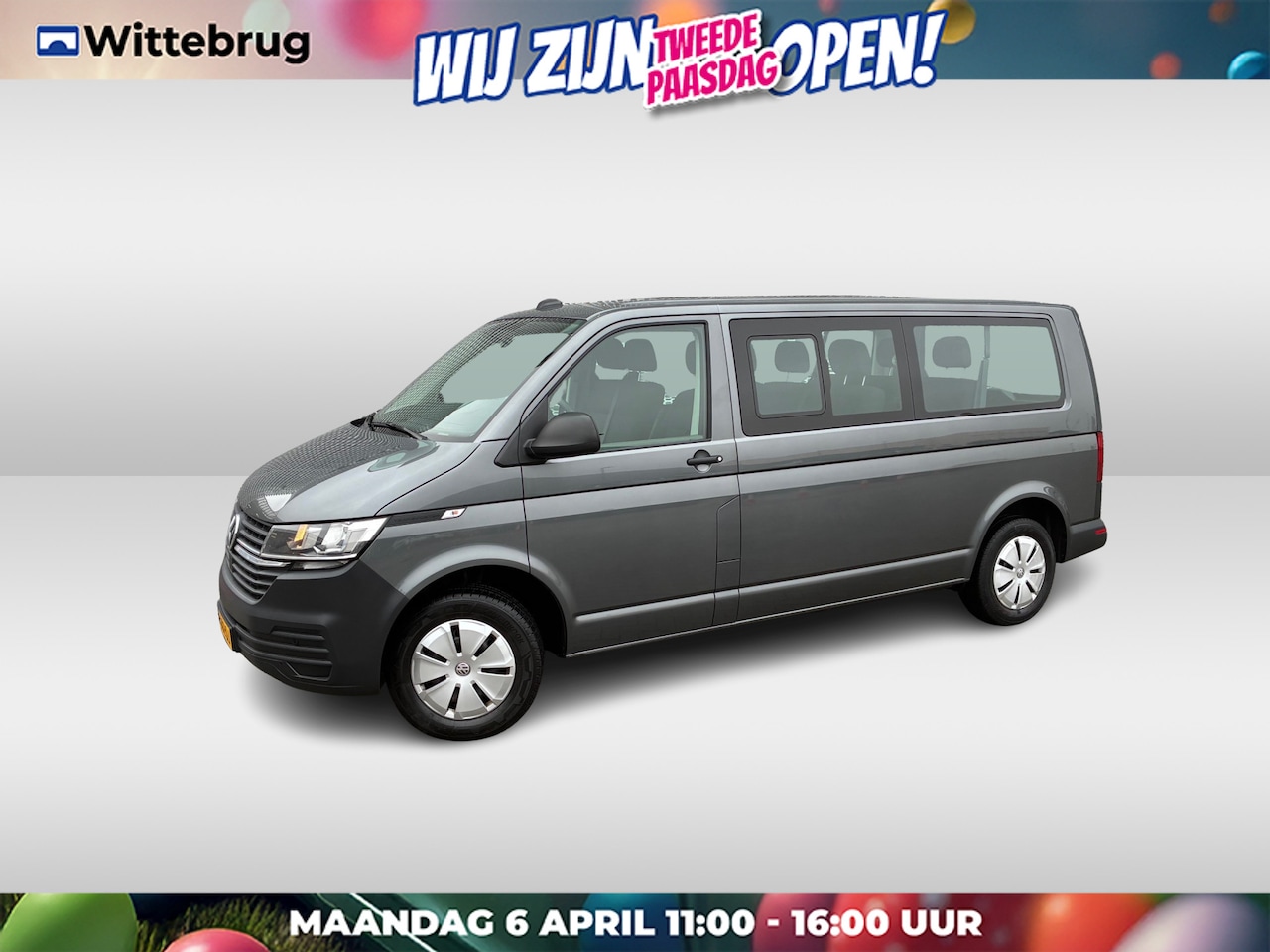 Volkswagen Transporter Kombi - 2.0 TDI 150 PK DSG L2H1 Comfortline - AutoWereld.nl