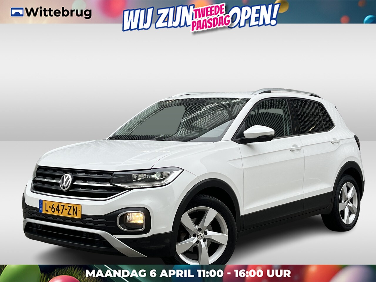 Volkswagen T-Cross - 1.0 TSI Style / Digitaal dashboard / Climate controle / Camera / Parkeersensoren V+A / Nav - AutoWereld.nl