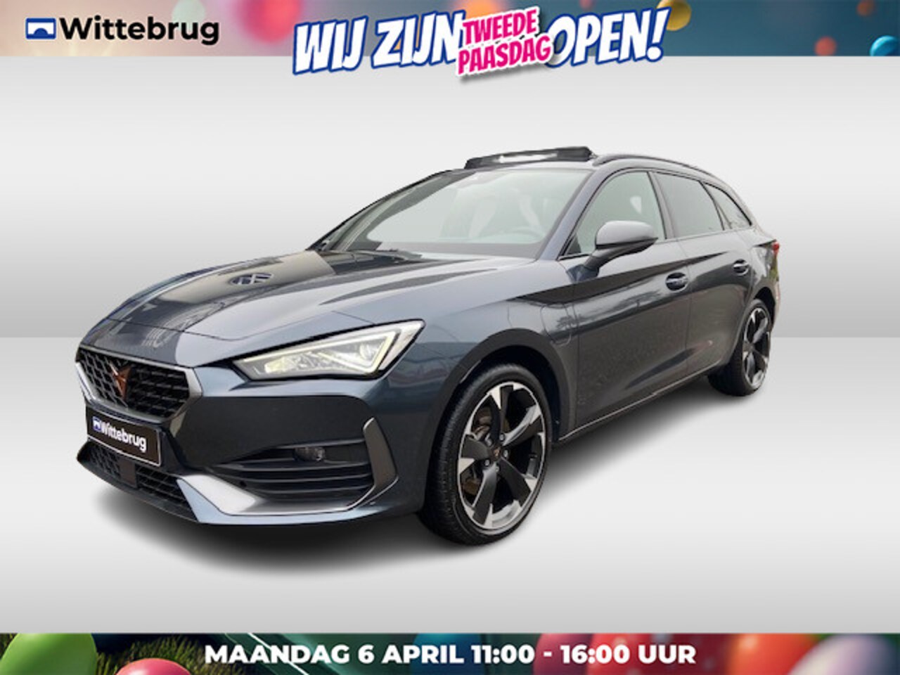 CUPRA Leon Sportstourer - 1.4 e-Hybrid 204PK DSG VZ Performance / Panoramadak  / Parkeersensoren achter / Navigatie - AutoWereld.nl