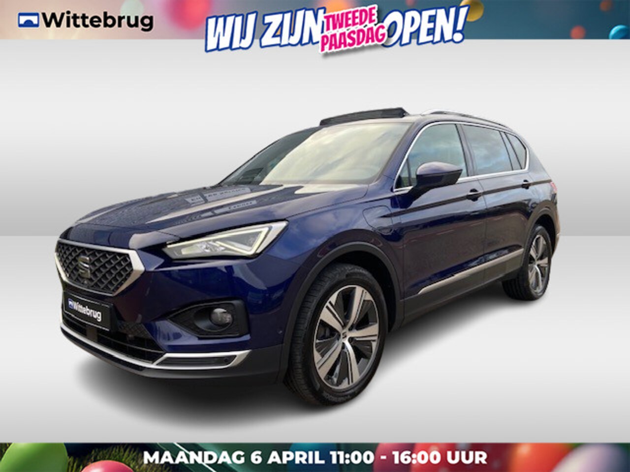 SEAT Tarraco - 1.4 TSI e-Hybrid PHEV Xperience Business Intense / 19"LMV / PANODAK / Zwenkbare Trekhaak / - AutoWereld.nl