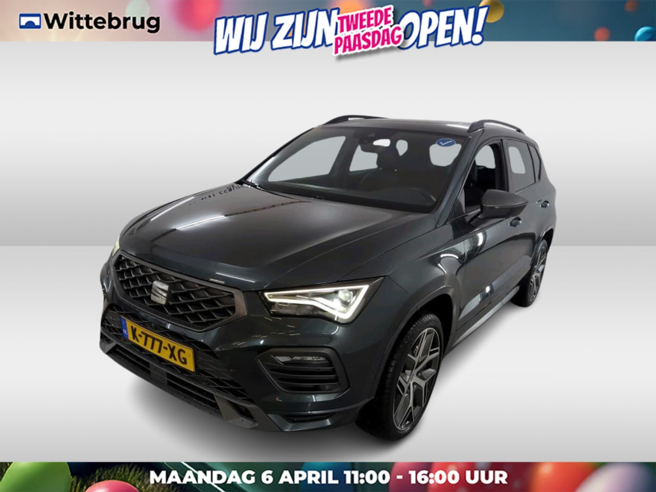 SEAT Ateca - 1.5 TSI FR Business Intense / AUTOMAAT/ PANODAK/ 360 CAMERA/ NAVI/ CLIMATE/ STOELVERWARMIN - AutoWereld.nl
