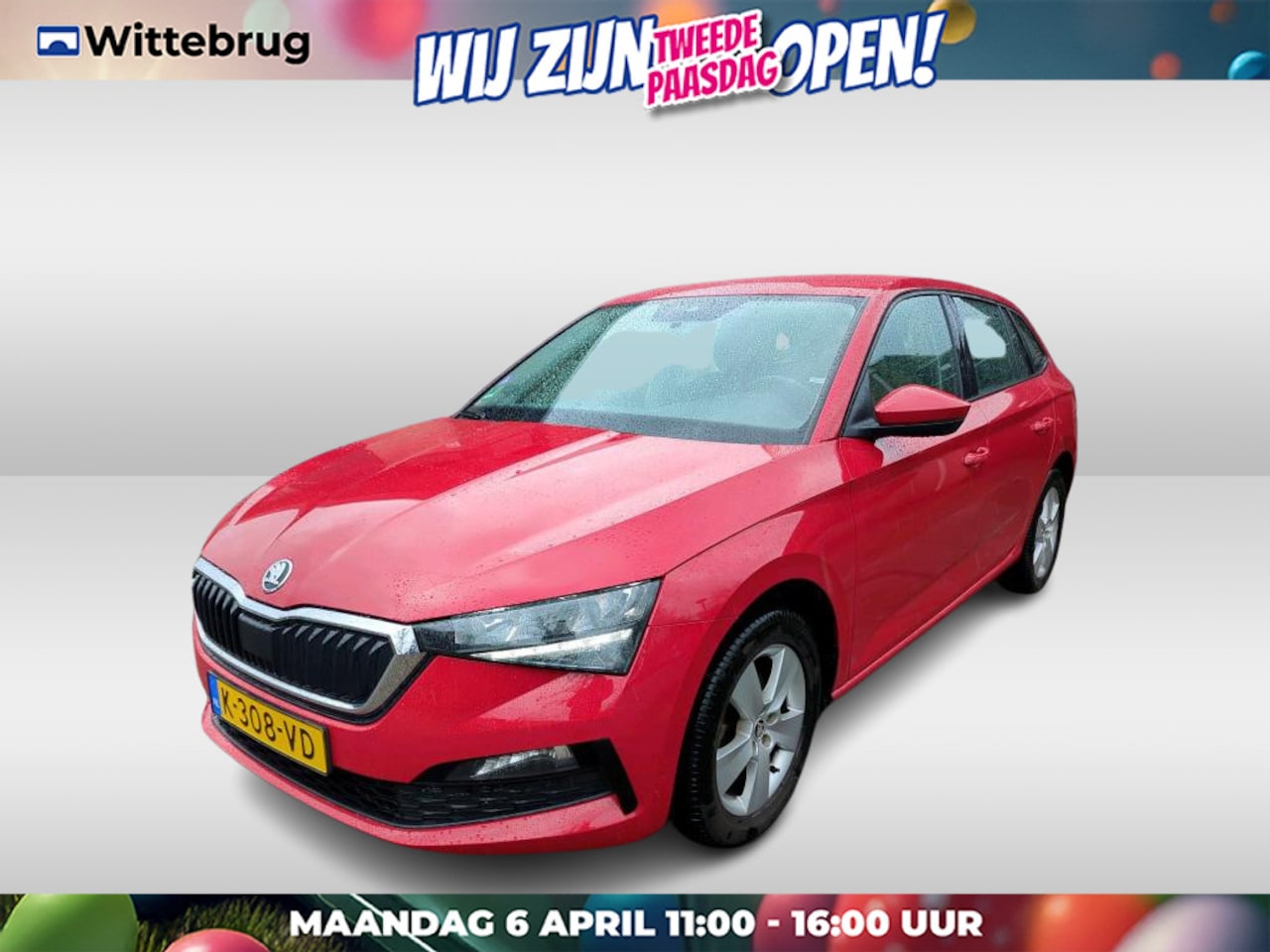 Skoda Scala - 1.0 TSI Ambition / CRUISE/ AIRCO/ AUTOM. VERLICHTING/ MULTIMEDIA/ 16"LMV - AutoWereld.nl