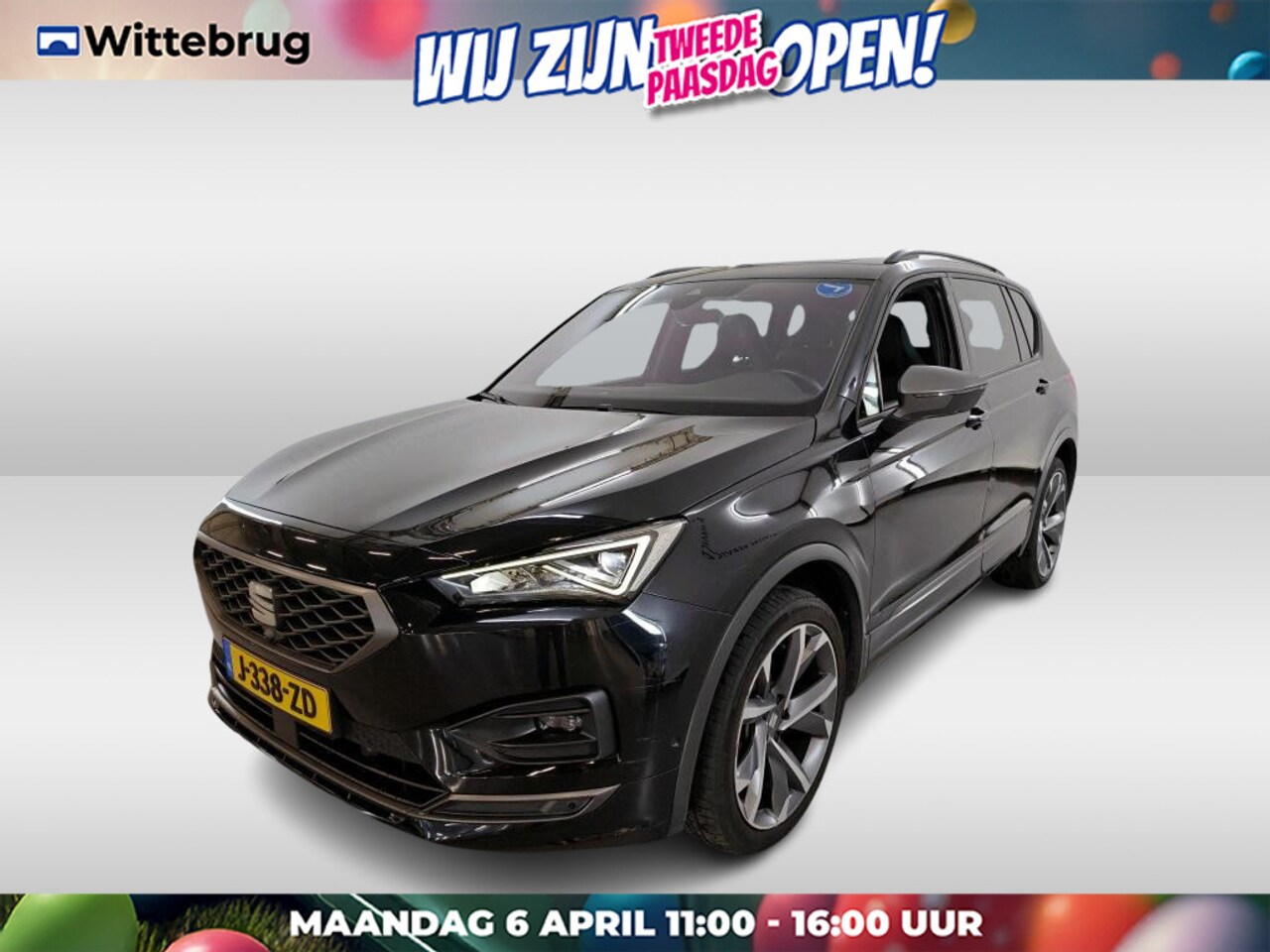 SEAT Tarraco - 1.5 TSI FR 7p. / AUTOMAAT/ 7 PERSOONS/ PANODAK/ 360 CAMERA/ DIGITAL DASH/ CRUISE/ NAVI/ CL - AutoWereld.nl