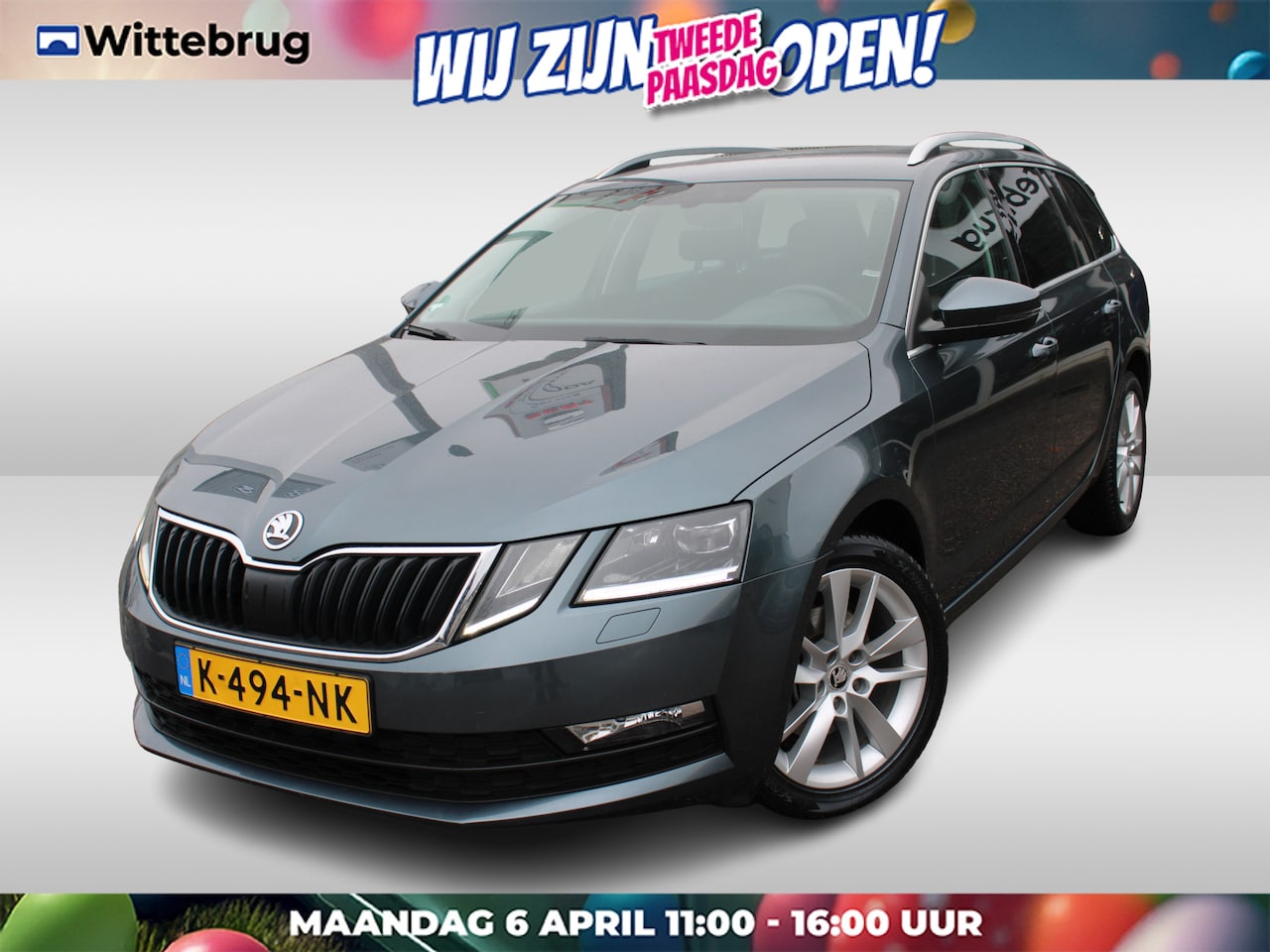 Skoda Octavia Combi - 1.0 TSI 115pk Greentech Business Edition / Navigatie by APP / LED / LM 17 inch / Camera / - AutoWereld.nl
