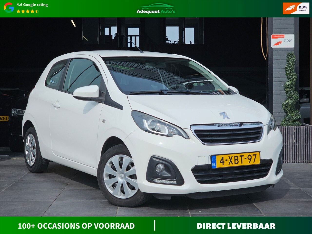 Peugeot 108 - 1.0 VTi Active|NAP|Airco|El.Ramen|AUX|APK|USB - AutoWereld.nl