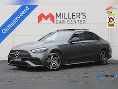 Mercedes-Benz C-klasse - 200 AMG DEALER OH PANO CAM MEMORY SFEERVERLICHTING