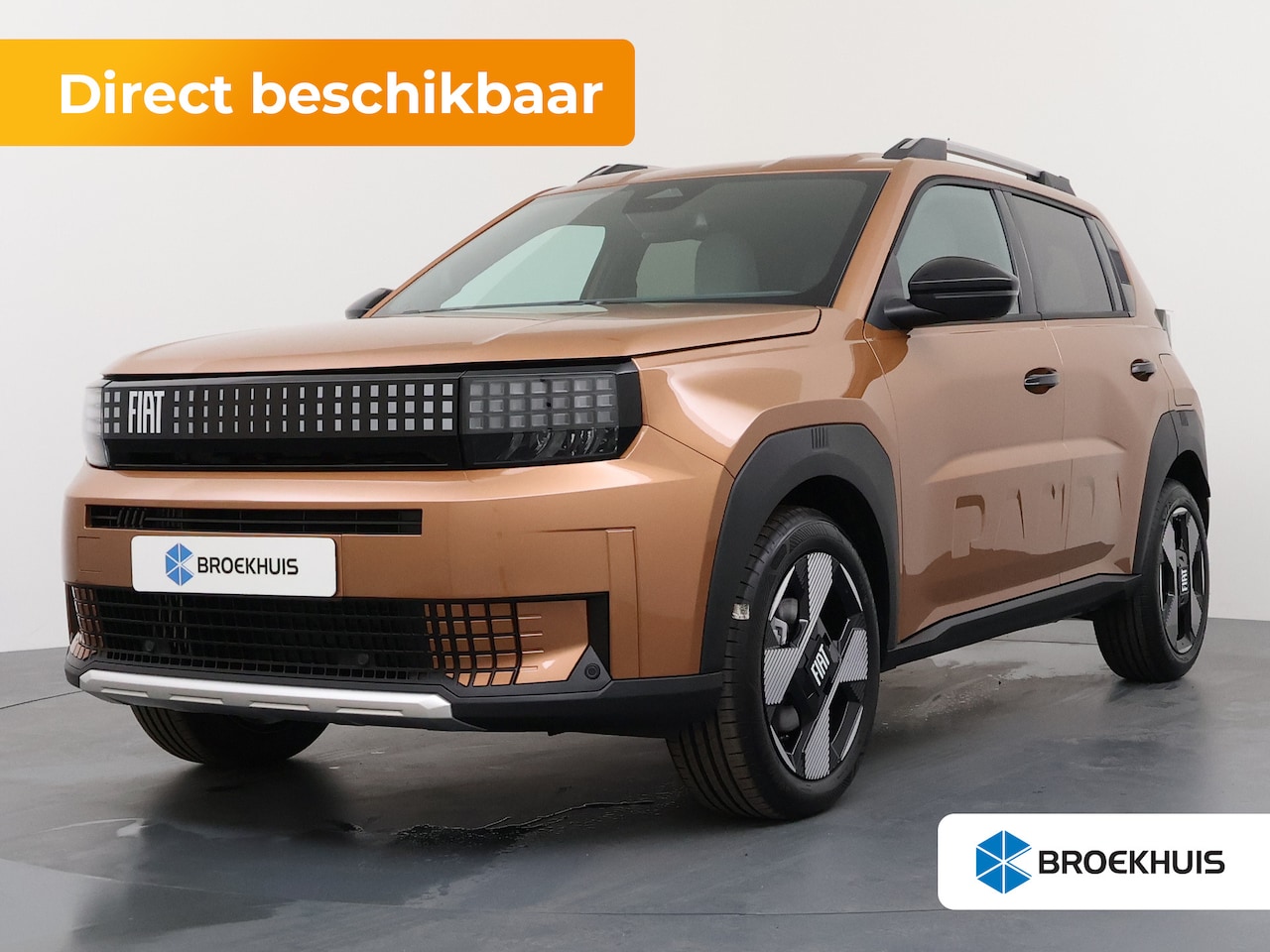 Fiat Grande Panda - La Prima | 10,25" touchscreen radio met Bluetooth, DAB & USB én Navigatie | Automatische a - AutoWereld.nl