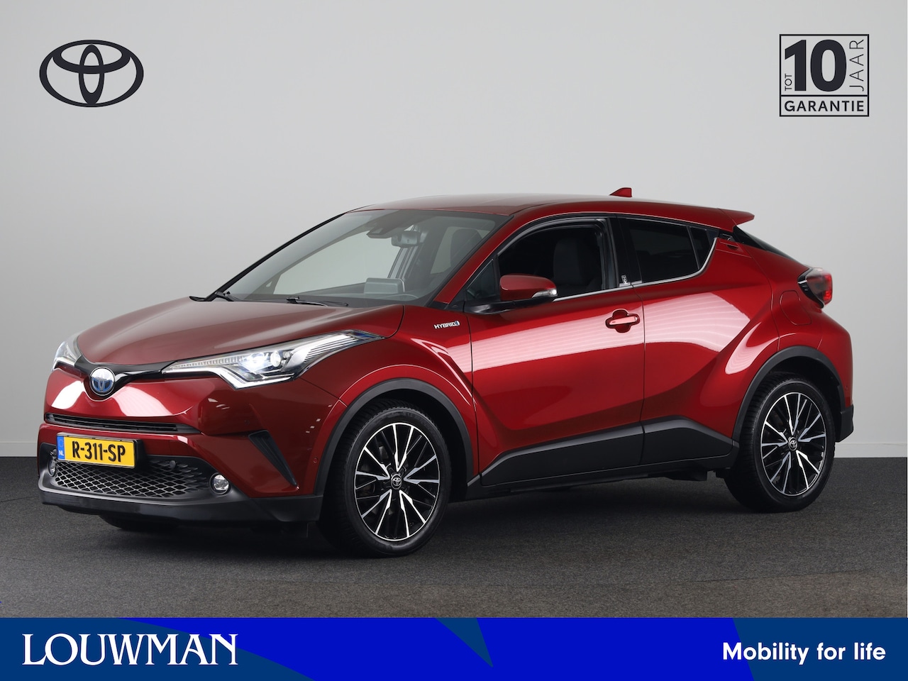 Toyota C-HR - 1.8 Hybrid Bi-Tone Limited | Navigatie | Stoel / Stuurwielverwarming | Parkeersensoren | - AutoWereld.nl