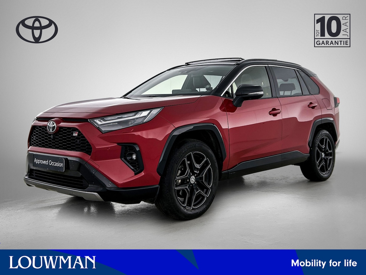 Toyota RAV4 - 2.5 Hybrid AWD GR SPORT | Panoramadak | JBL | Memory | 360 Camera | Stoel + Stuurverwarmin - AutoWereld.nl