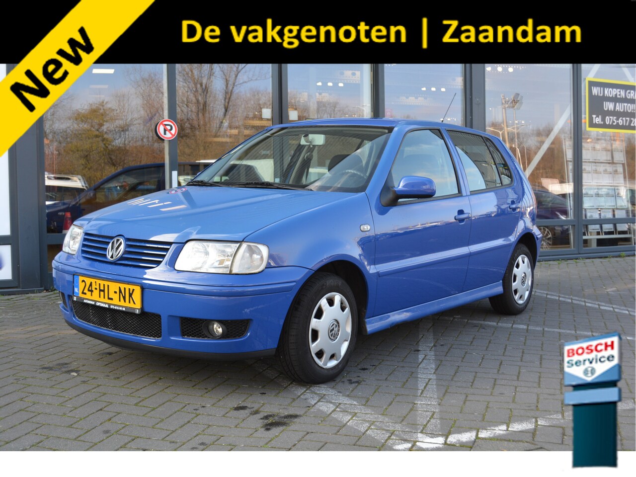Volkswagen Polo - 1.4 Trendline Orgineel Nederlands, NAP, Airco, Buitenspiegels van binnenuit verstelbaar, D - AutoWereld.nl