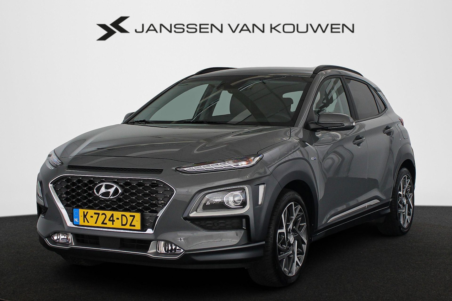 Hyundai Kona - 1.6 GDI HEV Premium Trekhaak Stoelventilatie en -Verwarming - AutoWereld.nl