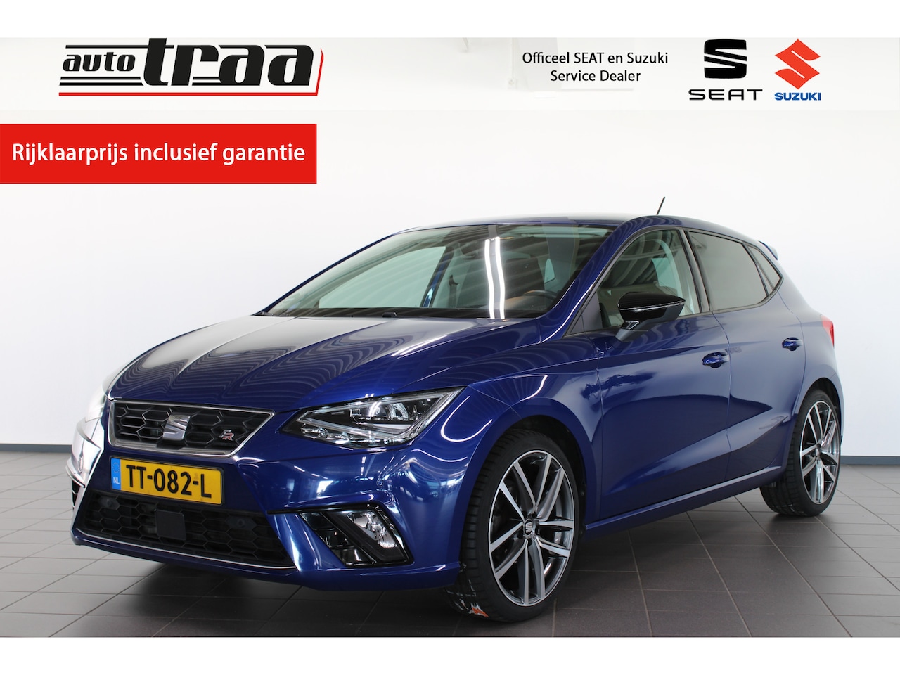 SEAT Ibiza - 1.0 TSI FR Business Intense / 18'' Lmv / Dakspoiler / - AutoWereld.nl